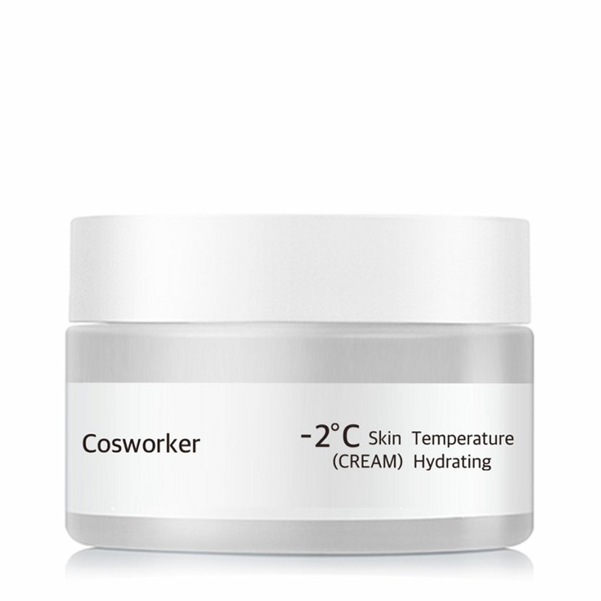 코스워커 수분크림 미백 나이아신아마이드 스쿠알란 알로에 크림 50ml, 1개