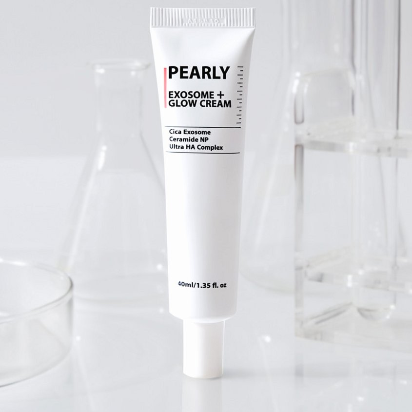 펄리 엑소좀 피부과재생크림 수분 보습 시카 히알루론산 물광크림 40ml, 1개